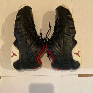 Boys Air Jordan  Black and Red Athletic Shoes